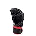 UFC 8oz MMA Sparring Gloves - L/XL - MMA Gloves, Black, Large/X-Large