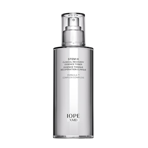 IOPE XMD Stem III Clinical Recovery Serum - Professional PDRN Treatment-Level Results - Visibly Firms, Plumps Volume, and Refines Pores - With Hyaluronic Acid - 1.69 fl. oz.