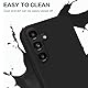 Yichxu Handyband Hülle für Samsung Galaxy A56 5G mit Band, TPU Silikon Handyhülle mit Kordel Lanyard, Schutzhülle mit Kette Stoßfest Nylon Schultergurt Necklace Handy Hülle für Samsung A56, Schwarz
