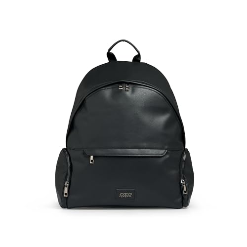 Mamas & Papas Ocarro Luxe Backpack Baby Nappy Changing Bag inc Bottle Holder and Changing Mat - Black