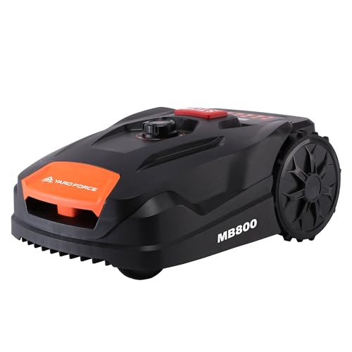 YARD FORCE Mähroboter 'MB800' mit praktischer Mulch-Funktion, mit bürstenlosem, leistungsstarkem Motor
