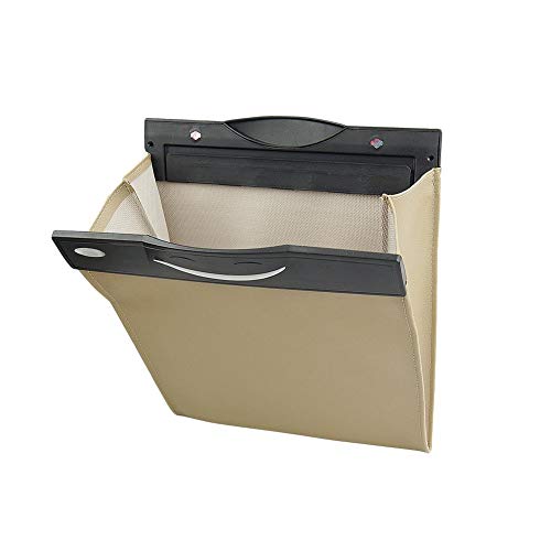 Preisvergleich Produktbild Autoaufbewahrungsbeutel, faltbarer Fahrzeug-Abfalleimer-Abfallbehälter, auslaufsicherer wasserdichter magnetischer Abfalleimer-hängende überschüssige Tasche Bequem, umweltfreundlich für Vielzweck