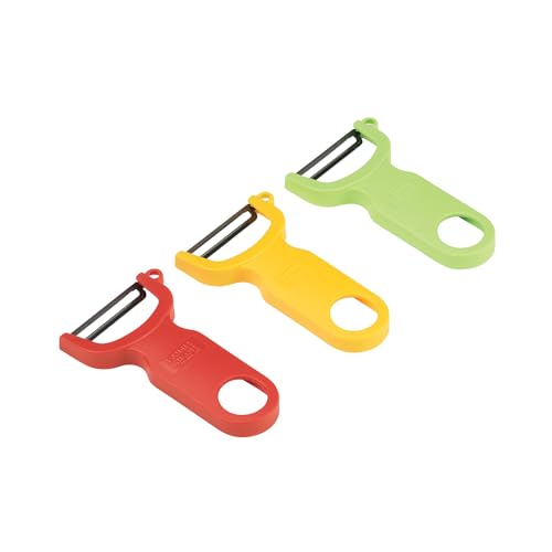 Kuhn Rikon Potato Peelers Set of 3 with Steel Blade