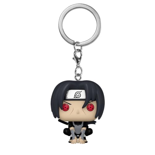 Funko Pop! Keychain: Naruto - Itachi Uchiha - (Moonlit) - Minifigura de Vinilo Coleccionable Llavero Original - Relleno de Calcetines - Idea de Regalo- Mercancia Oficial - Anime Fans - Minifigura