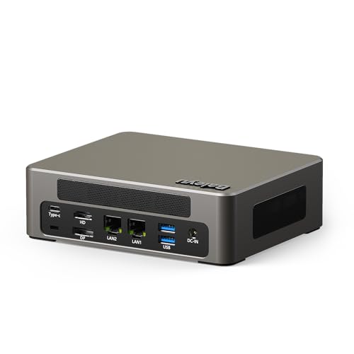 Image of Baieyu Mini PC 12th Gen Core i7-1255U (10C /12T, up to 4.70GHz) Mini Desktop Computers, 32GB DDR5 1TB PCIE 4.0 NVMe SSD Micro PC Support 4K Triple Display /WiFi 6 /BT 5.2 /HDMI+DP+USB-C /Auto Power On