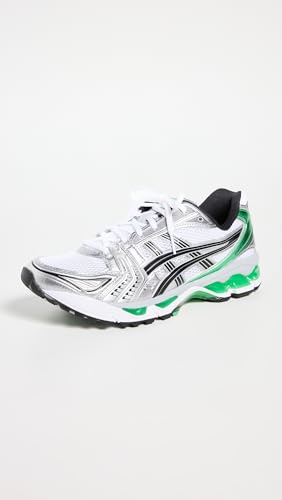 Image of ASICS Men's Gel-Kayano 14 Sportstyle Shoe, 5, White /Malachite Green