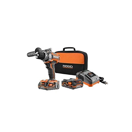 RIDGID GEN5X 18-Volt Lithium-Ion 1/2 in. Cordless Brushless Compact Drill/Driver Kit (Renewed)