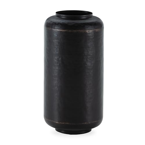Table d'appoint salon bois et métal noir pour soirée canapé