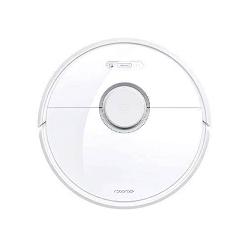Xiaomi Aspirateur connecté Blanc, Roborock S6 Robot Aspirateur-Balayage et Nettoyage-Auto-Recharge Contrôle Intelligent Planifié-Aspiration : 2000 Pa-Batterie : 150 min (aspirateur /serpillère) - Image 3