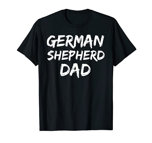 Uomo German Shepherd Owner Gift for Men Retro German Shepherd Dad Maglietta