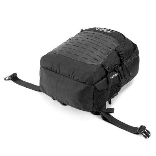Image of Tripole Falcops 32L Tactical Laptop Backpack with Laser-Cut MOLLE Webbing | Water Repellent | for Daily use, Army, Office & Outdoor | 3 Year Warranty (Black)