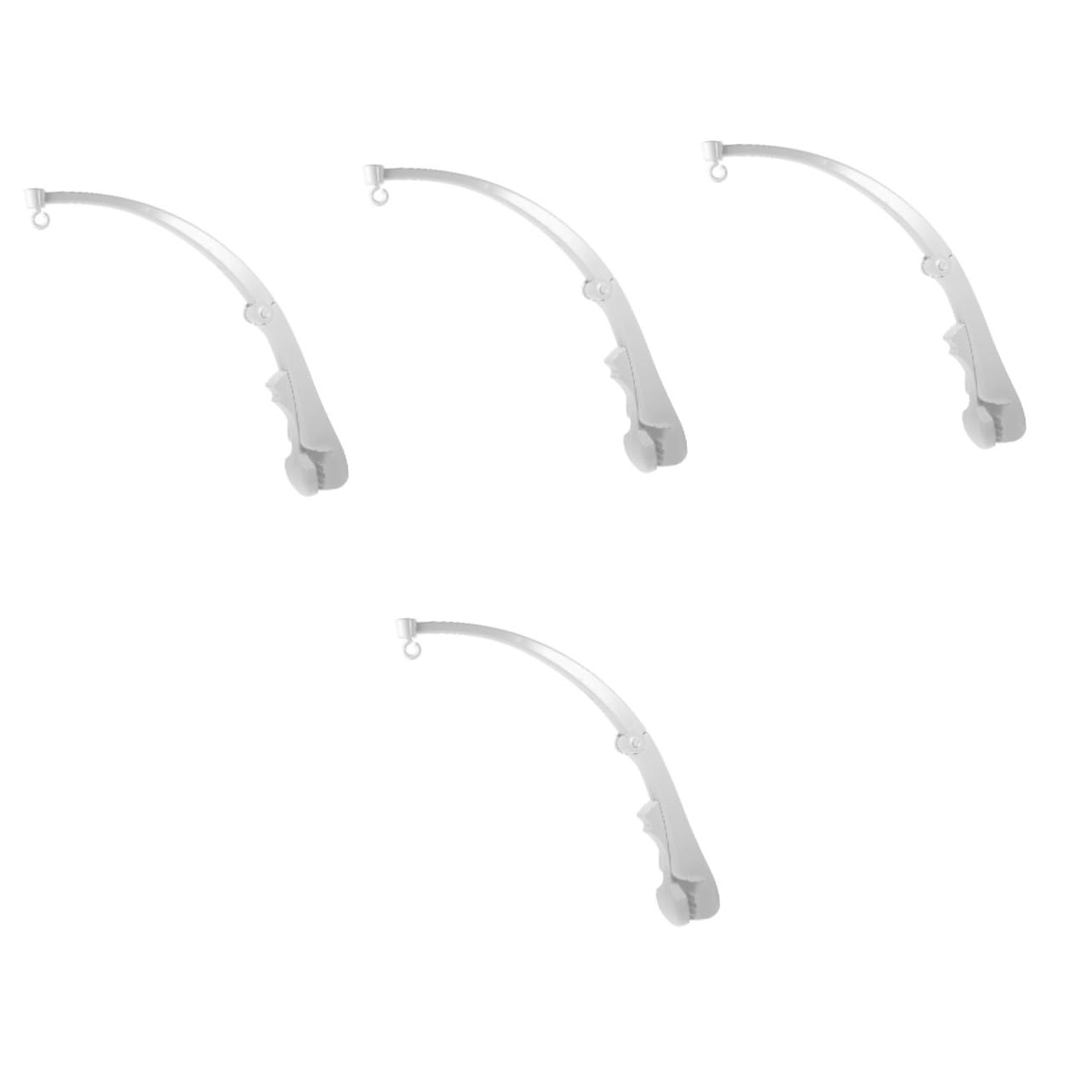 ibasenice 4pièces Support Mobile Musical Pour Berceau Bras Rotatif Pour Jouets Suspendus Décoration Minimaliste Pour Chambre