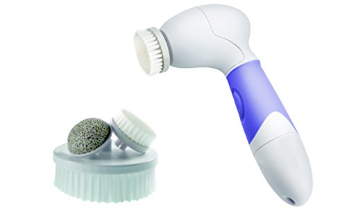 Vanity Planet Spin for Perfect Skin Face & Body Cleansing Brush, Lavender