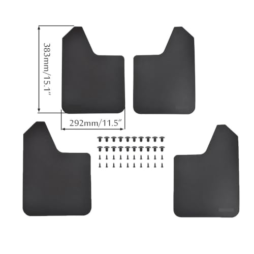 Garde-Boue universels durables kit avant et arrière premium - 2