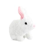 ◆Plush fabric for comfortable hand feeling & lifelike facial features, responds to your touch.