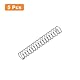 QUARKZMAN 5 Stück Druckfeder, 0.4 x 4 x 25 mm Druckfedern Feder Federn Zugfeder Zugfedern Spring Spiralfeder Spiralfedern Sprungfeder Stahlfeder 304 Edelstahl, Silber