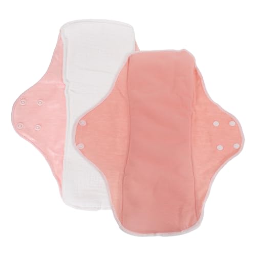 SOIMISS Compresas de Maternidad Reutilizables Xl (25x33 Cm) 2 Unidades, Toallas Sanitarias de Tela Ultrafinas para Flujo Abundante, Posparto E Incontinencia Urinaria, Absorbentes