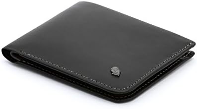 Bellroy Hide & Seek, Slim Leather Bifold Wallet, RFID Blocking - Black