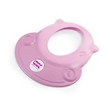 OKBABY Hippo Visiera Proteggi Occhi Cappello da Doccia per il Bagnetto del Bambino, 8-36 Mesi, Rosa