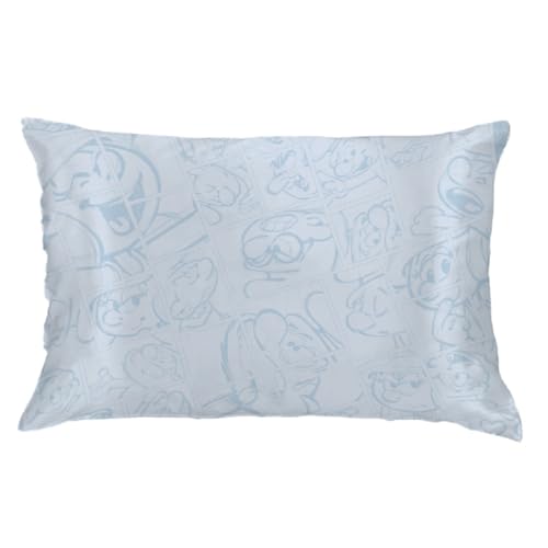 The Smurfs Smurfette Retro Beauty Silky Satin Standard Reversible Pillowcase Cover 20x30 for Hair and Skin (Officially Licensed Product) by Franco Collectibles - Image 2
