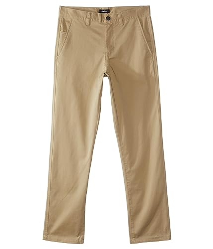 Pantalones elásticos niños estilo chino corte recto para otoño