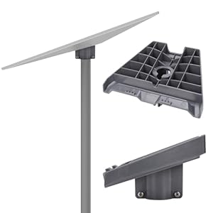 Starlink Gen 3 Tube-adapter, Starlink Pole Mount Adapter Montagekit, compatibel met Starlink Standard Dish, V3 Kickstand Dishy