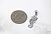 CaliRoseJewelry Sterling Silver Filigree Seahorse Charm Pendant