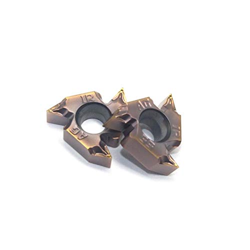 Tool Part for 16IRM AG55 20PCS CNC Insert Lathe Cutter Tool 16IRM AG55 LF6018 Threading Blade for Stainless Steel