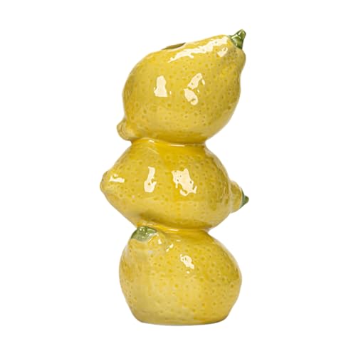 Vaso Fiorito Di Anguria In Ceramica, Vaso A Forma Di Frutta, Centrotavola Da, Affascinante Design Ispirato Alla Frutta, Artigianato In Ceramica Di Alta Qualità, 7,72 Pollici, Per Cucina, Camera