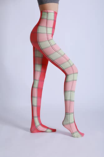 Image of Sahabowi Women Tights, Sheer High Waist Pantyhose, Vintage Control Top Stockings, Siwa 4