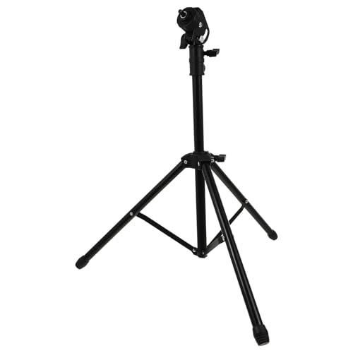 TIDTALEO 8-Inch and 10-Inch Metal Snare Drum Practice Rack Tripod Stand Black Percussion Accessory for Drum Set Training and Dumb Holder Random Style
