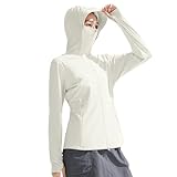 [パイオニア キャンプ] ッシュガード レディース パーカー 長袖 薄手 接触冷感 吸汗速乾 UVカット UPF100+ フード付き 水陸両用 スイムウェア 日焼け対策 体型カバー おしゃれ 夏 海 プール 無地 軽量 通気性