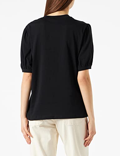 Sisley T-Shirt 3i1xl100c, Black 100, XS Donna