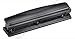 for Office 3 Hole Punch, Metal,Rubber Base, 12 Sheets, Black