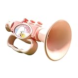 Kindertrompete - Lernspielzeug | Miniatur Mundharmonika Pfeife, Süßes Design, Klarer Klang, Lungenübung, Hörschulung, Tragbarer ABS, Geburtstagsgeschenk Kleinkinder 1-3 Jahre