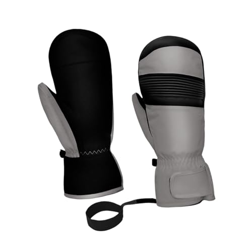 Winter Ski Gloves 1 Pair Waterproof Thermal Insulated Snowboarding Gloves for Men Women Outdoor Sports- 27cm