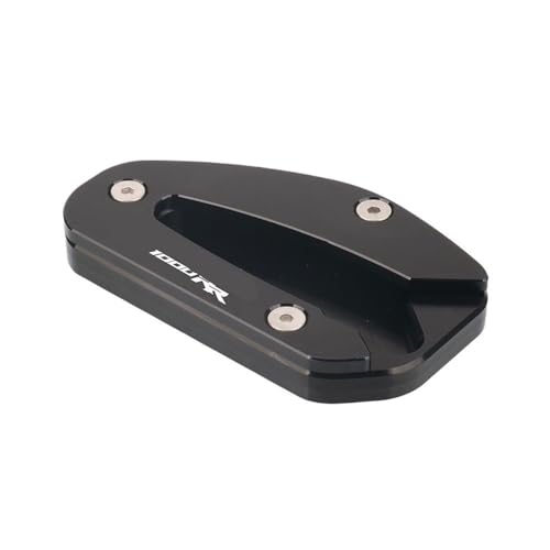 Extension béquille latérale CBR1000RR 2017-2021 plaque support noir titane - 7