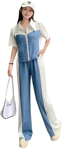 Ameeha Denim Coord Set | Trendy and Versatile Denim Outfit for Modern Fashion
