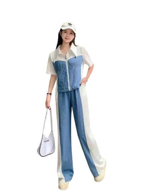 Ameeha Denim Coord Set | Trendy and Versatile Denim Outfit for Modern Fashion