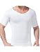 TopTie Compression V-neck T-Shirt, Men's Shapewear T-Shirt WHITE-L