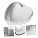 MAGICLULU Heart Shaped Cookware Cake Baking Mold Non-stick Convenient for All Occasions
