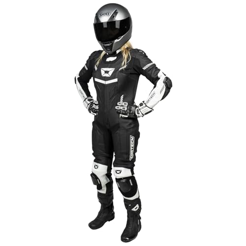 cortech Women\'s Revo Sport Air 1-Piece Leather Motorcycle Racing Suit