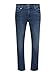 Produktbild Herren O&S Slim Fit Jeans | Basic Hose Denim Pants ONSLOOM | Tapered Trousers Stoned Washed, Farben:Blau-4, Größe Jeans:32W / 30L