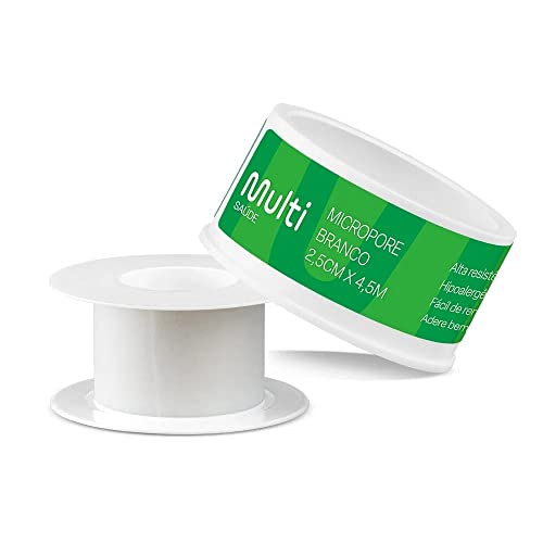 Micropore Branco - 2,5 x 4,5 cm - Multi Saúde - HC323