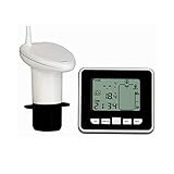 Younar Ultrasonic Level Gauge Tank Level Gauge LCD Digital Display Indoor Temperature Liquid Temperature Indicator