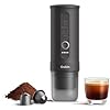 Macchina Per Espresso Portatile 2 In 1 - Per Caff&egrave; Macinato E Capsule NS, Ricaricabile