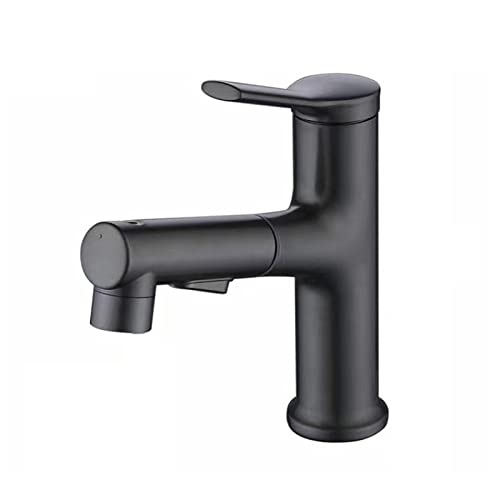 Robinet de lavabo avec pulvérisateur extractible et 3 débits d'eau