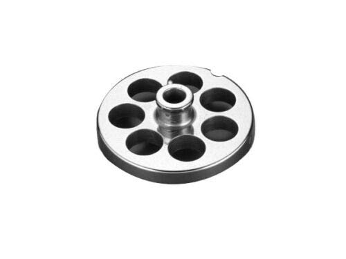 #22 Meat Grinder Plates with Hubs - Cozzini Cutlery Imports - Choose Your Size (3/4 in. - 20mm - XL Grind)