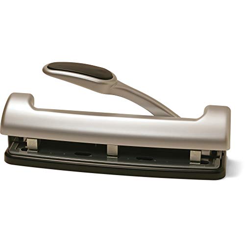 Officemate 90050 2-3 Hole Puncher,Adjustable,w/ Lever Handle,15-SH Capacity