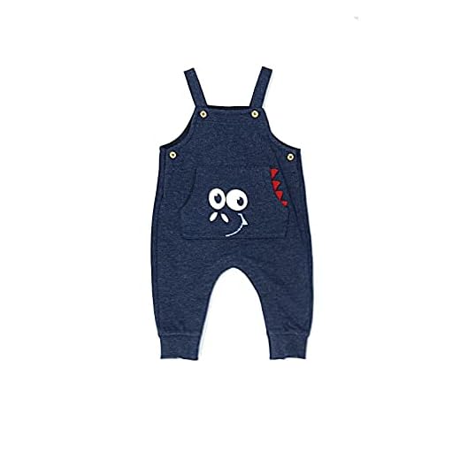 Top Top LANTAKY Pantalones, Marino, 9-12 Unisex bebé